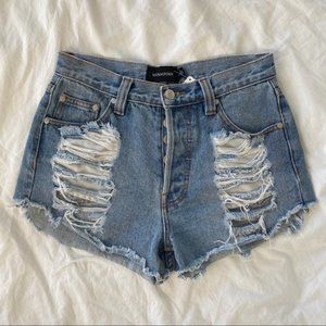 Mink Pink Denim Shorts